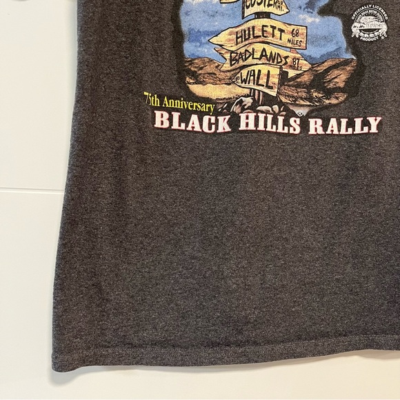 75th Annual Sturgis Motorcycle Rally Tee Shirt - Picture 11 of 15